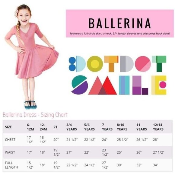 Dot Dot Smile Striped Black Pink Red Ballet Dress Crisscross Back Girls 2T READ - Picture 9 of 9
